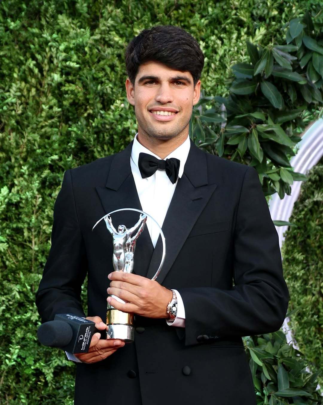 2025年美网冠军🏆2026年劳伦斯世界年度最佳男女运动员🤩祝贺阿尔卡拉斯，