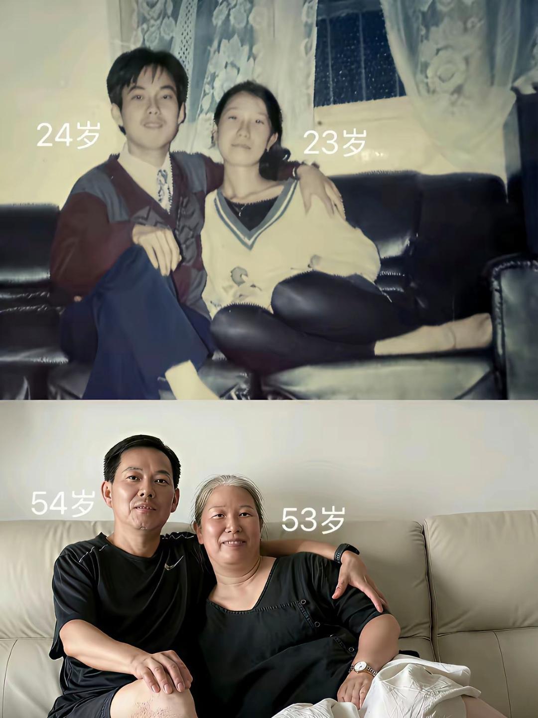 30年后的变化，女的变化很大