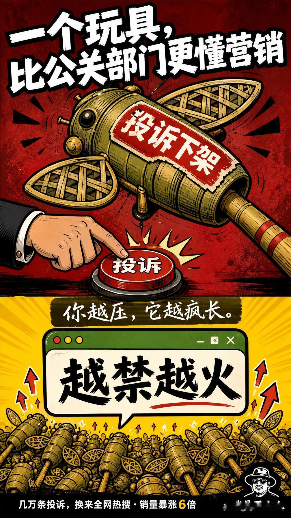 雷军能接住的梗，华为接不住

     一个几块钱的传统玩具“竹知了”，把华为推