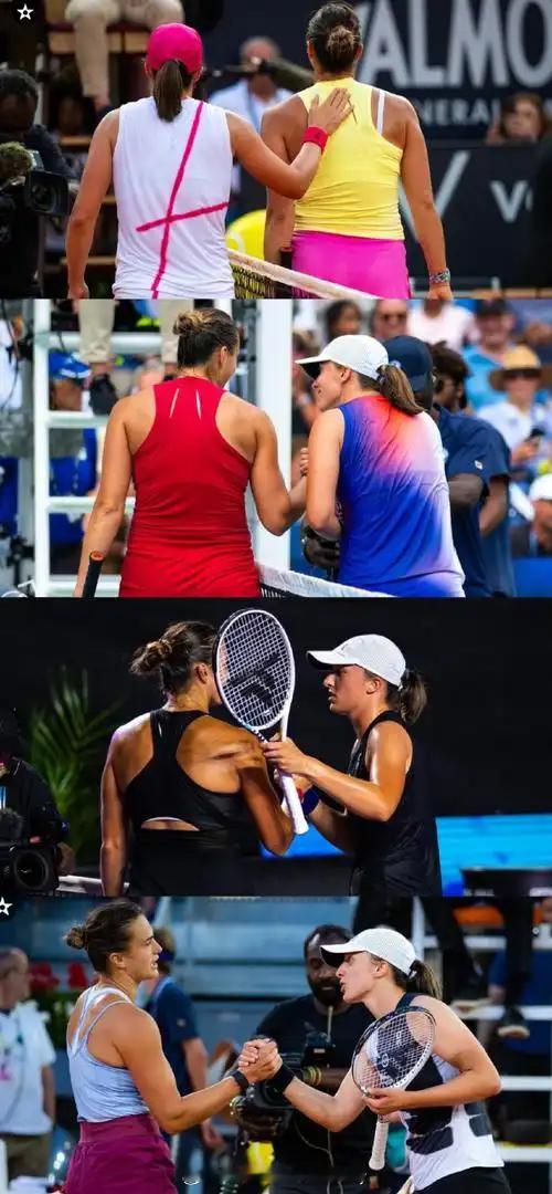 号外，号外，萨巴伦卡携手斯瓦泰克强势退出迪拜赛🥶🥶萨巴伦卡退出迪拜赛 萨巴伦