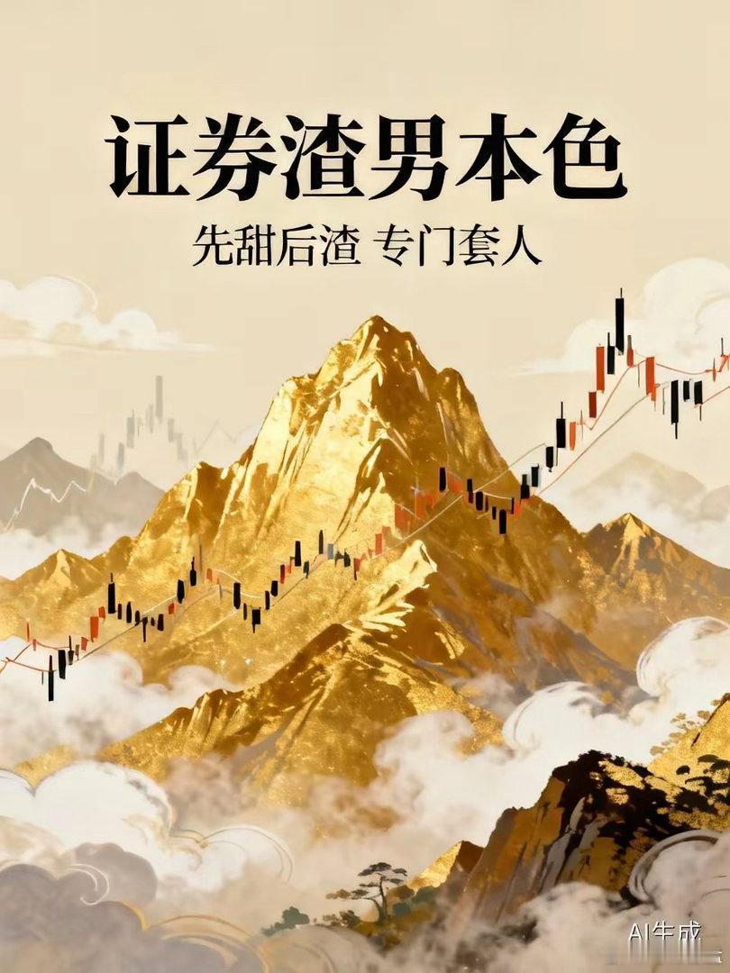 证券为什么总是体现渣男本色一、行情上：先甜后渣，专门套人1. 突然暴涨诱惑你市场