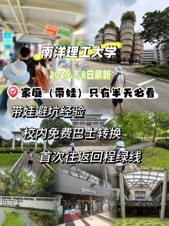 新加坡南洋理工大学（NTU）带娃已回避坑贴