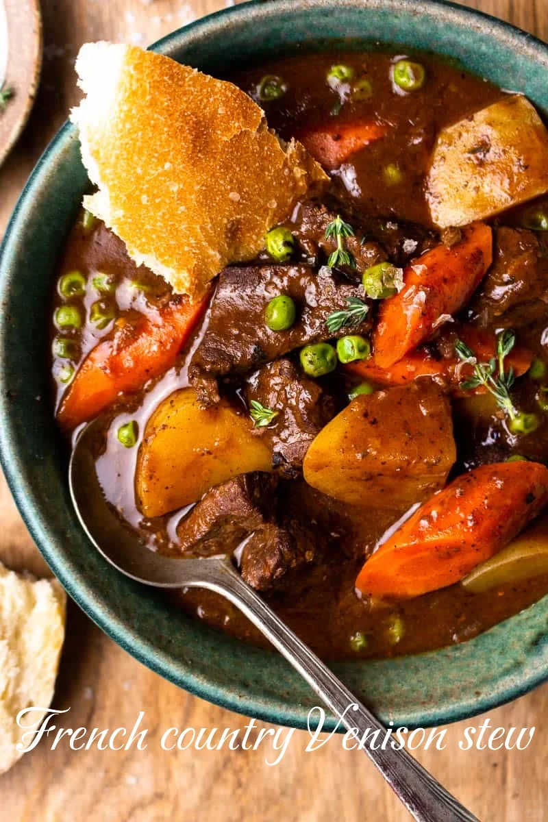 法式乡村炖鹿肉  ｜French Venison stew🦌