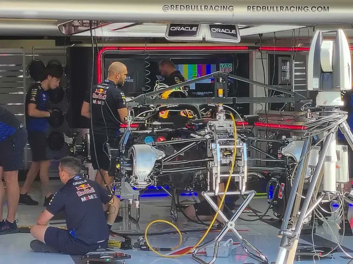F12026F1奥地利大奖赛 奥地利大奖赛维修区红牛RB22 第一批图 