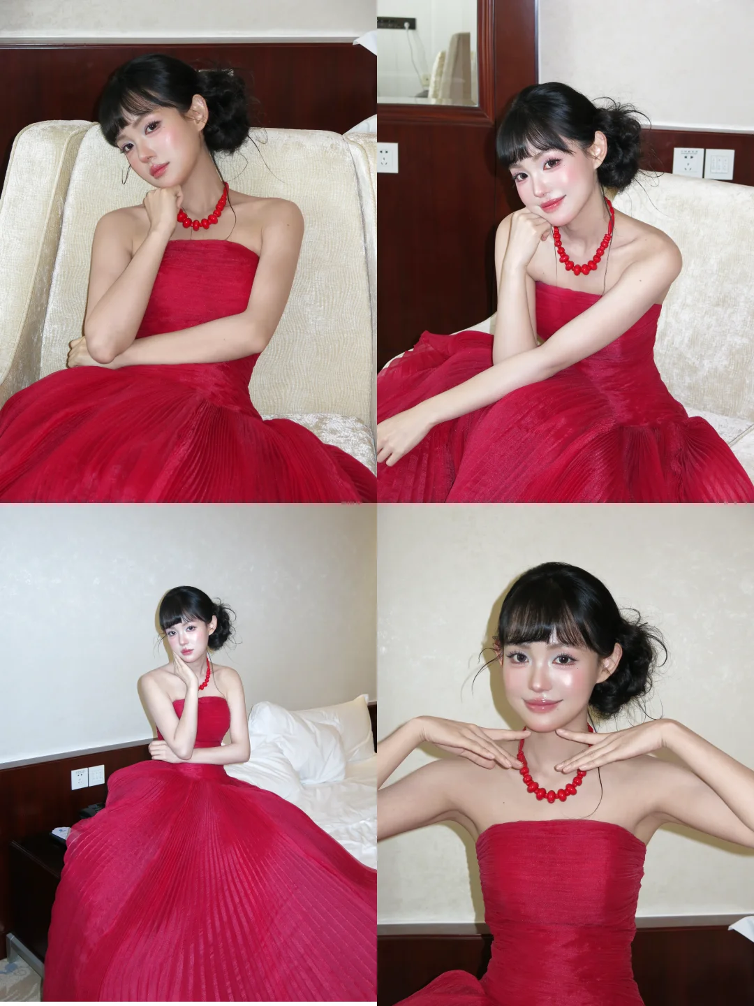 穿上婚服的那天～红裙少女🧚‍♀️