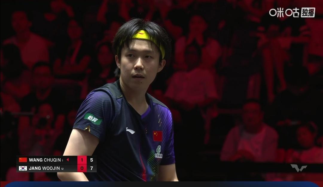 王楚钦4：0横扫韩国张禹珍！两次挑战均获成功！


新加坡大满贯赛男单上半区1/