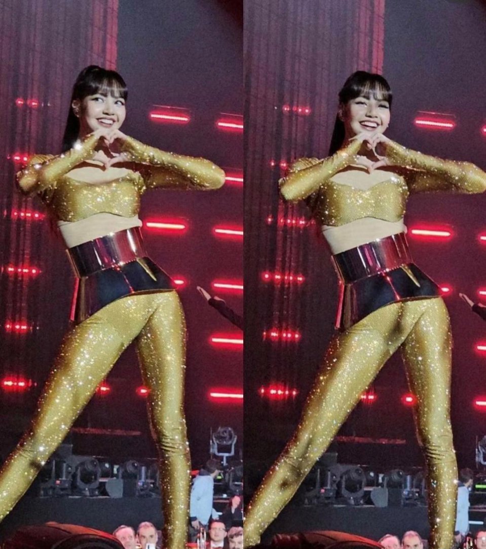 Lisa法国演唱会造型不如从前，身材也不如莫文蔚 ​​​