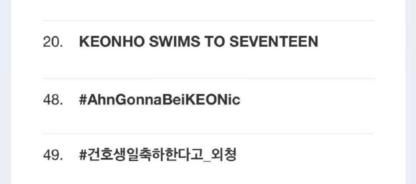 cortis安乾镐生日登上三个世趋最高13，生日快乐🎂 