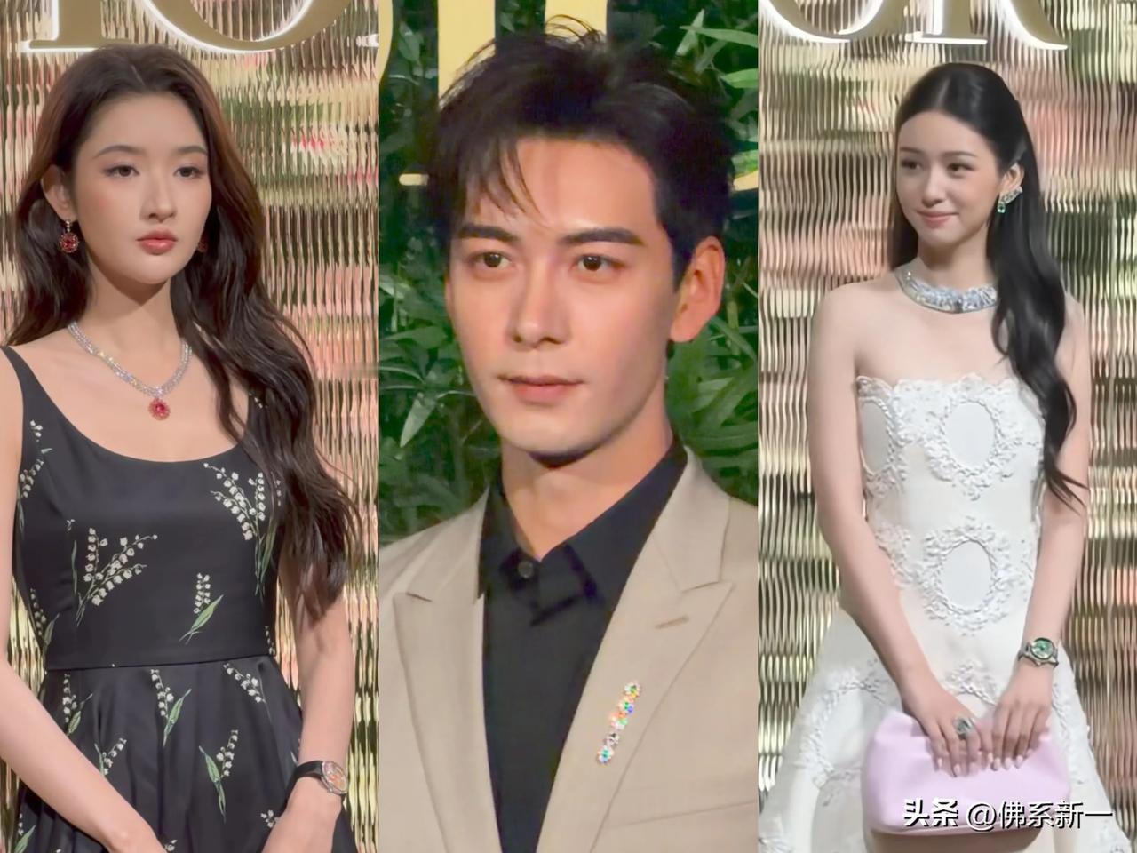 对不起张凌赫、宋威龙，我要宣陈星旭为最帅95生top1了！[爱慕]
dior晚宴