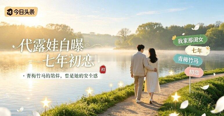 代露娃七年初恋《我家那闺女》最新一期，代露娃聊起自己的青梅竹马七年初恋，故事像现