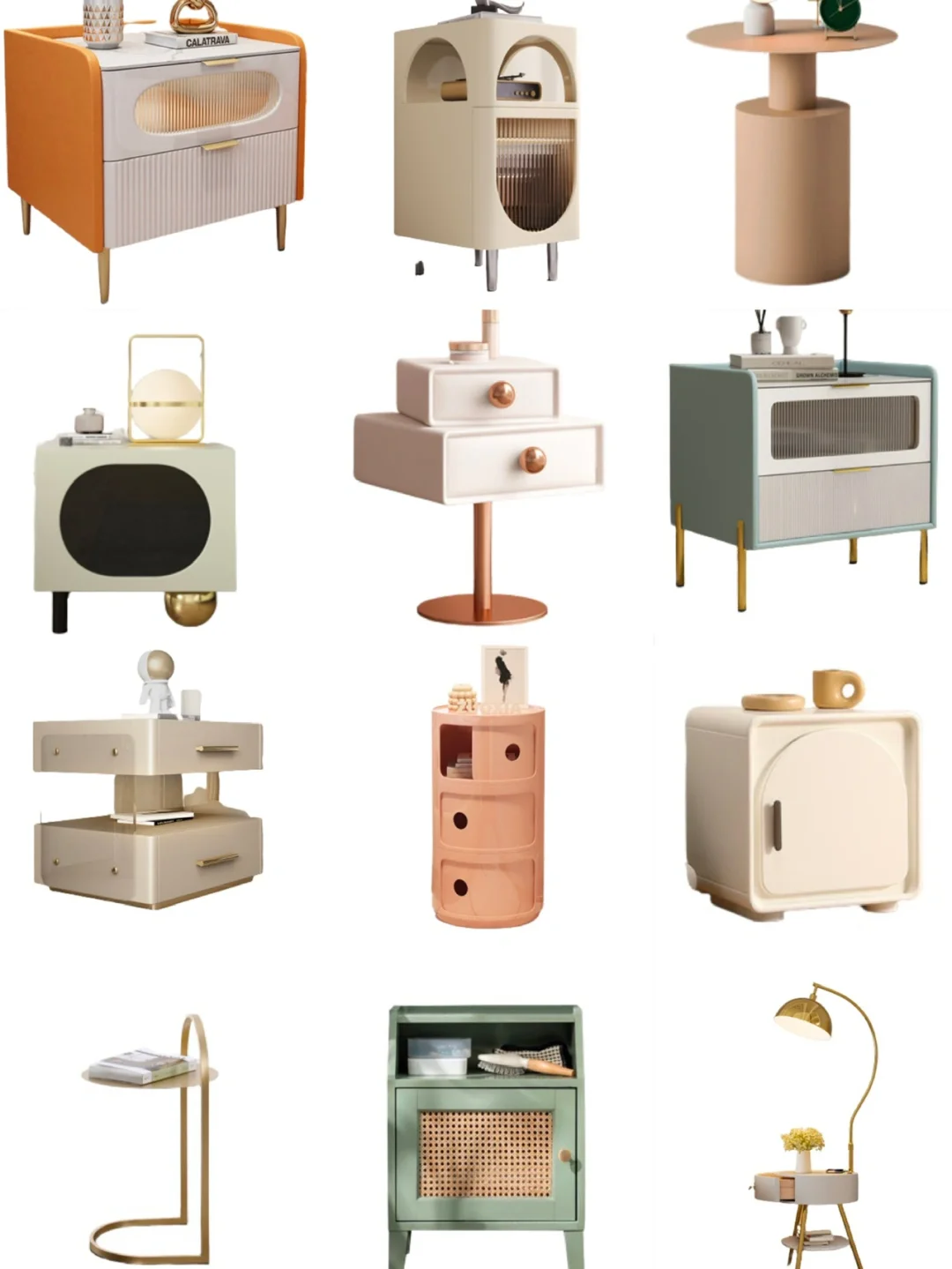 ❤️把高颜值床头柜都集齐了|可太好看了