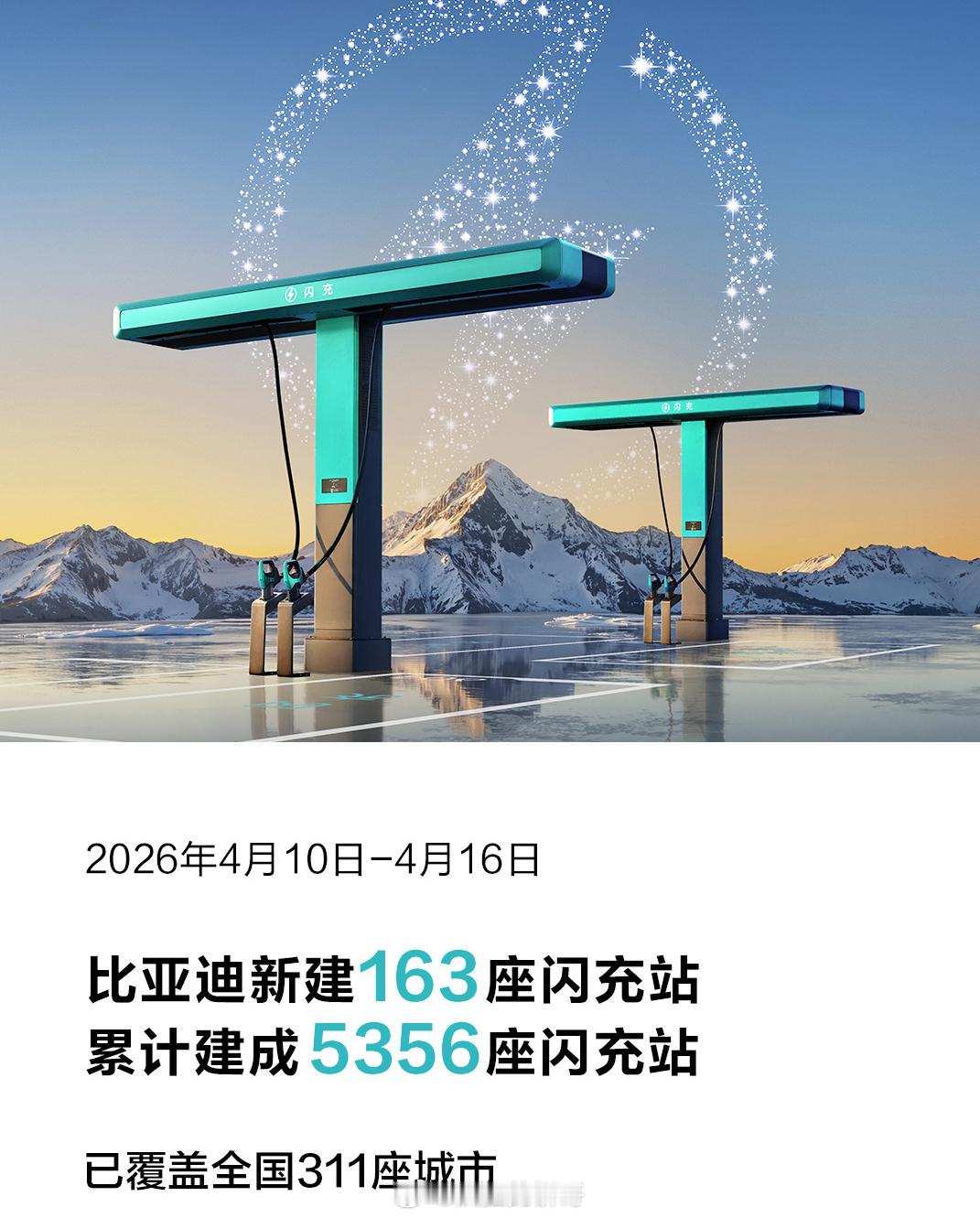 比亚迪组建的闪充专项团队周周汇报啊，细品一下还在珠峰附近建闪充了，想想阿饼之前也