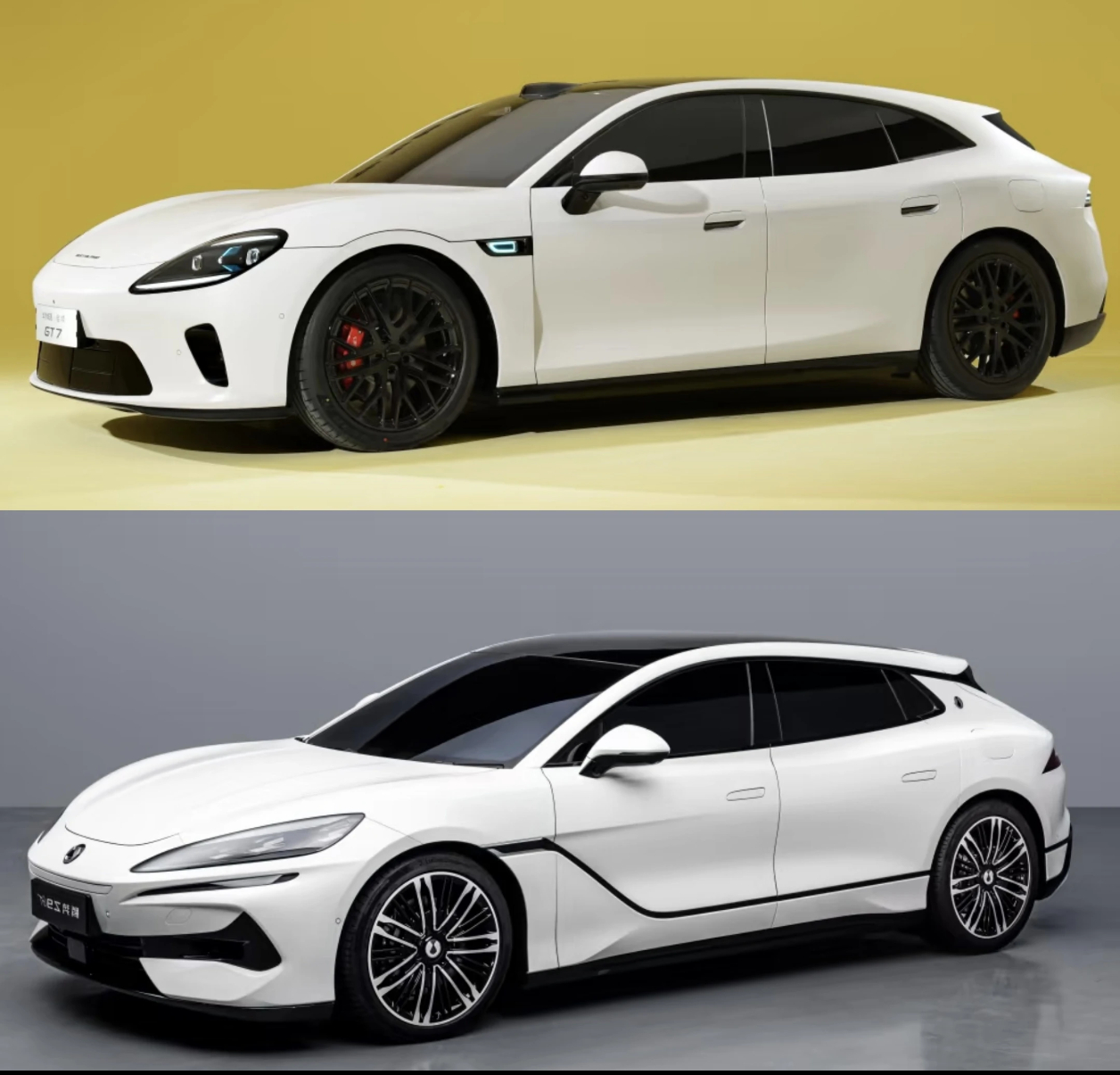 启境GT7 pk 腾势Z9GT，谁更原创？ 