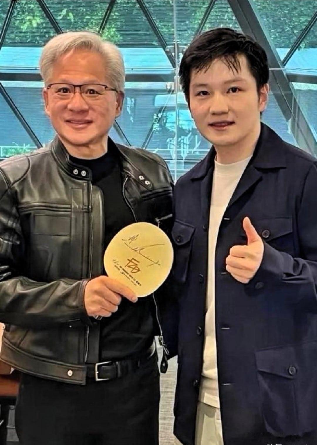 当旋转弧线遇上芯片算力，一场体育与科技的双向顶配互动，在硅谷的英伟达总部悄然上演