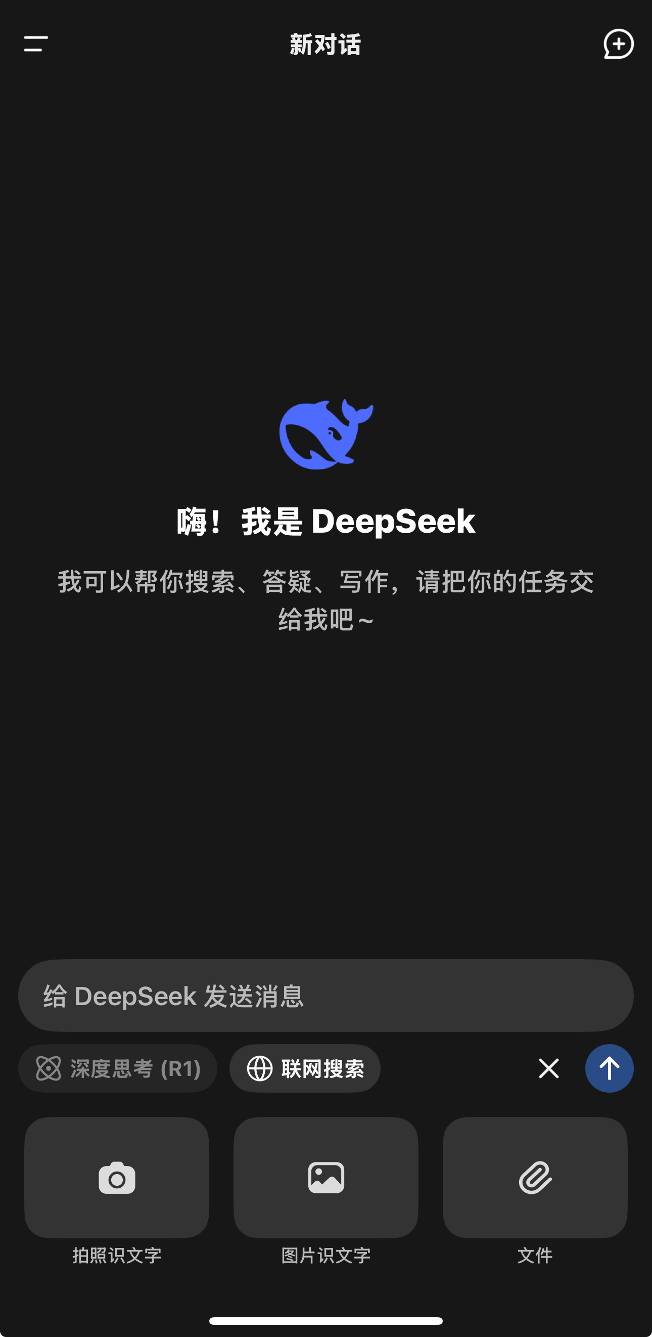 DeepSeek  之前它在中区和美区苹果商店同时登顶下载榜单榜一的时候，我就已