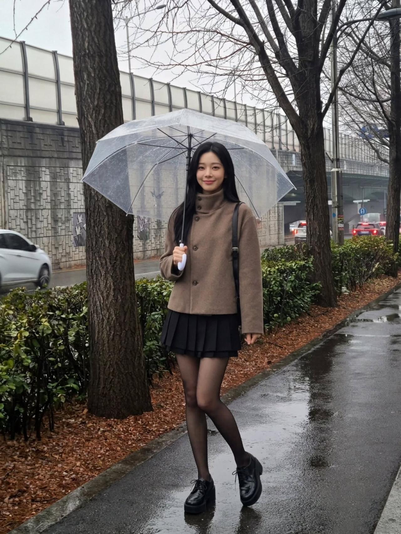 晒图笔记大赛雨中漫步，撑伞漫步在雨中的街头，感受雨滴的清凉与浪漫。