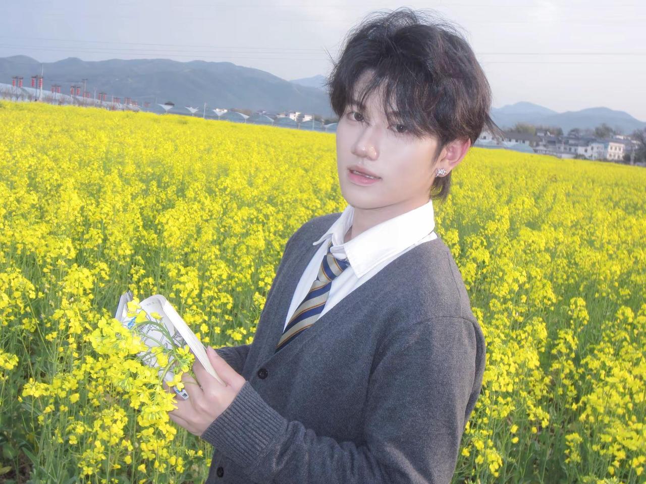 春与花🌼。油菜花 dk 男友