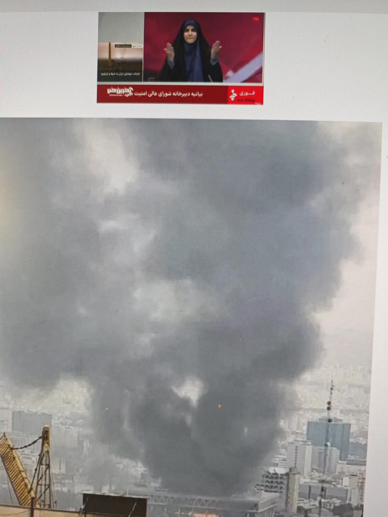 以色列宣称袭击平民

在伊朗德黑兰，有一名东方面孔的女记者在做报道。

她说，以