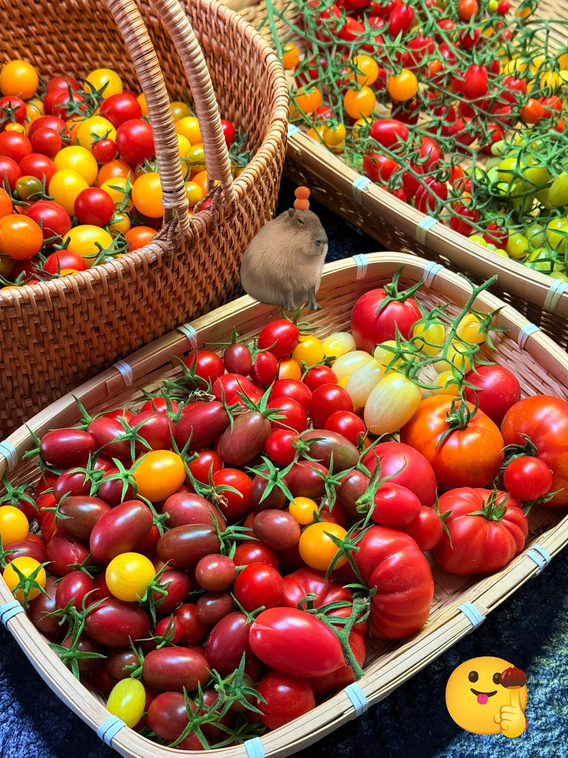 满框的西红柿🍅快乐翻倍！ 