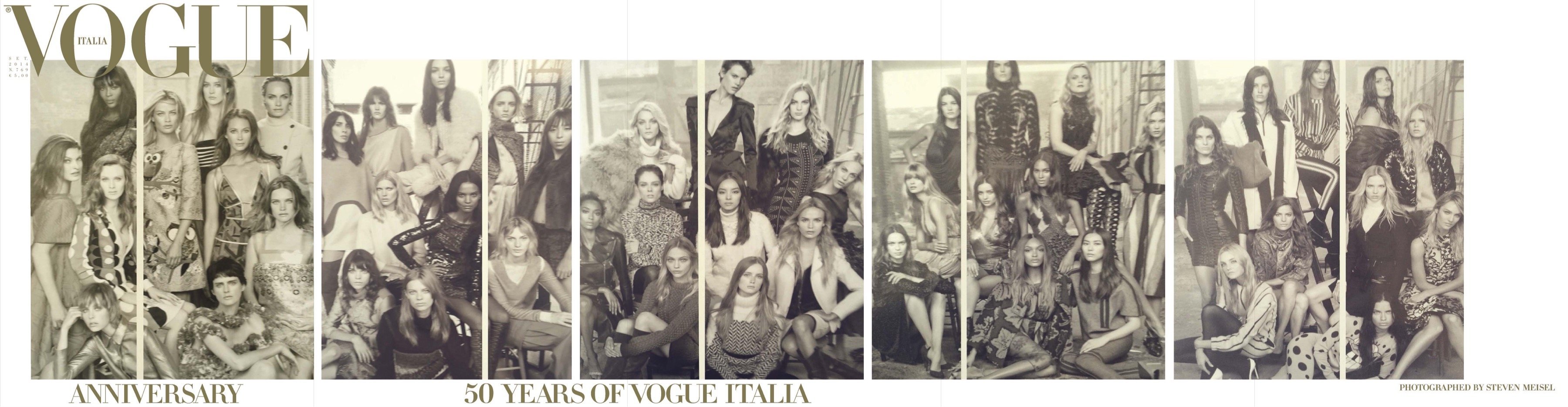 意大利版 VOGUE 50周年VOGUE Italia September 20