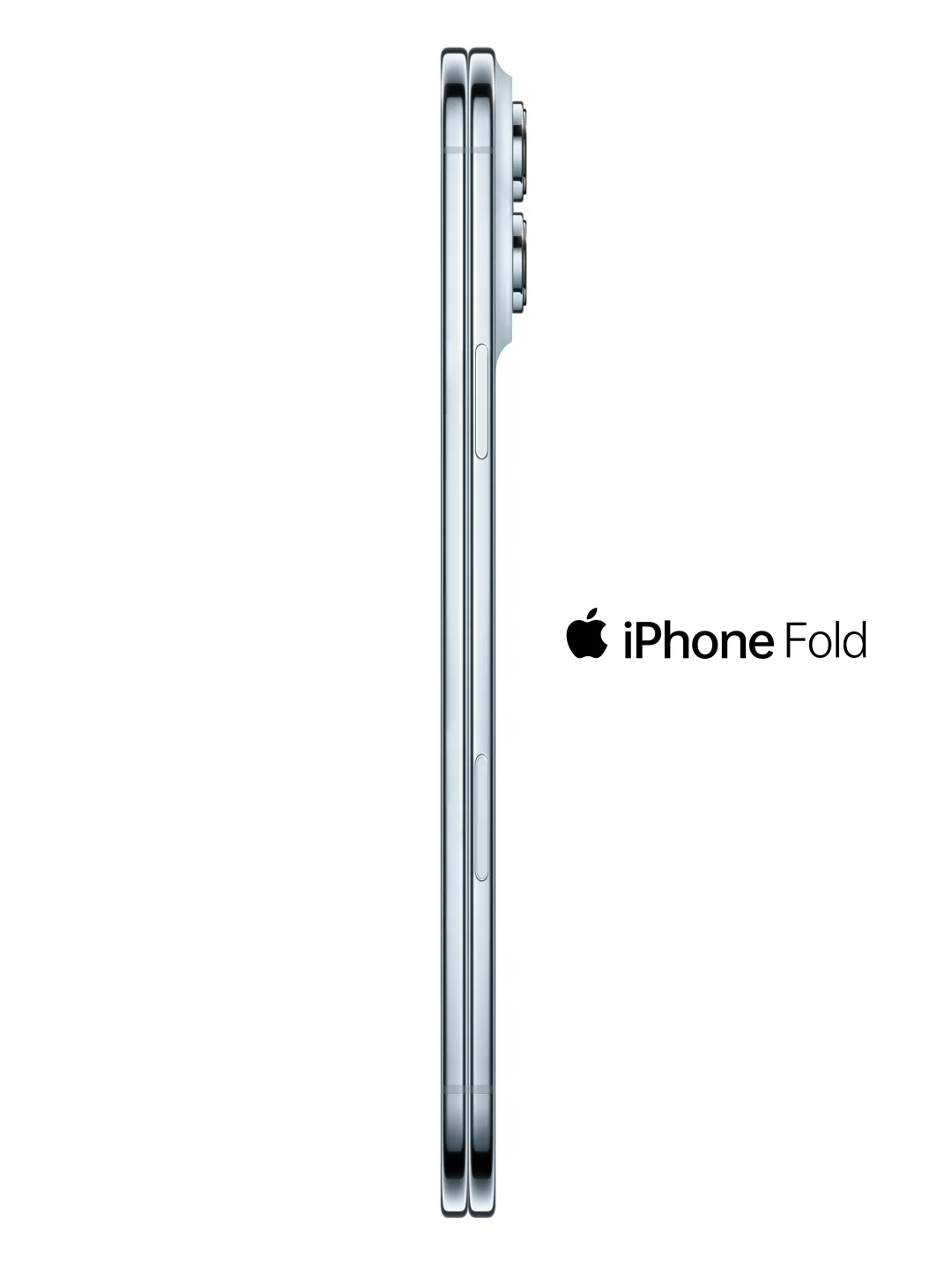 基本上，iPhone 折叠屏差不多就这样了。 ​​​