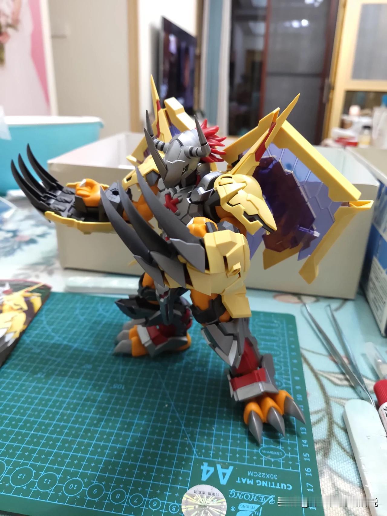 新模型完工！有小伙伴知道他是谁吗？[奸笑]