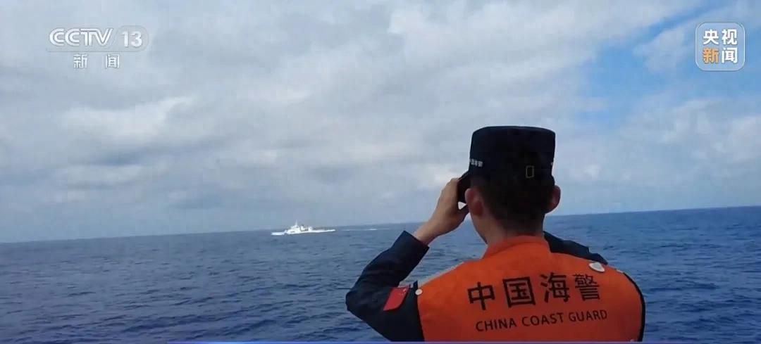 日菲私分台岛以东海域，中国海警直接开过去，外交部四连"绝不允许"，赖清德却一声不