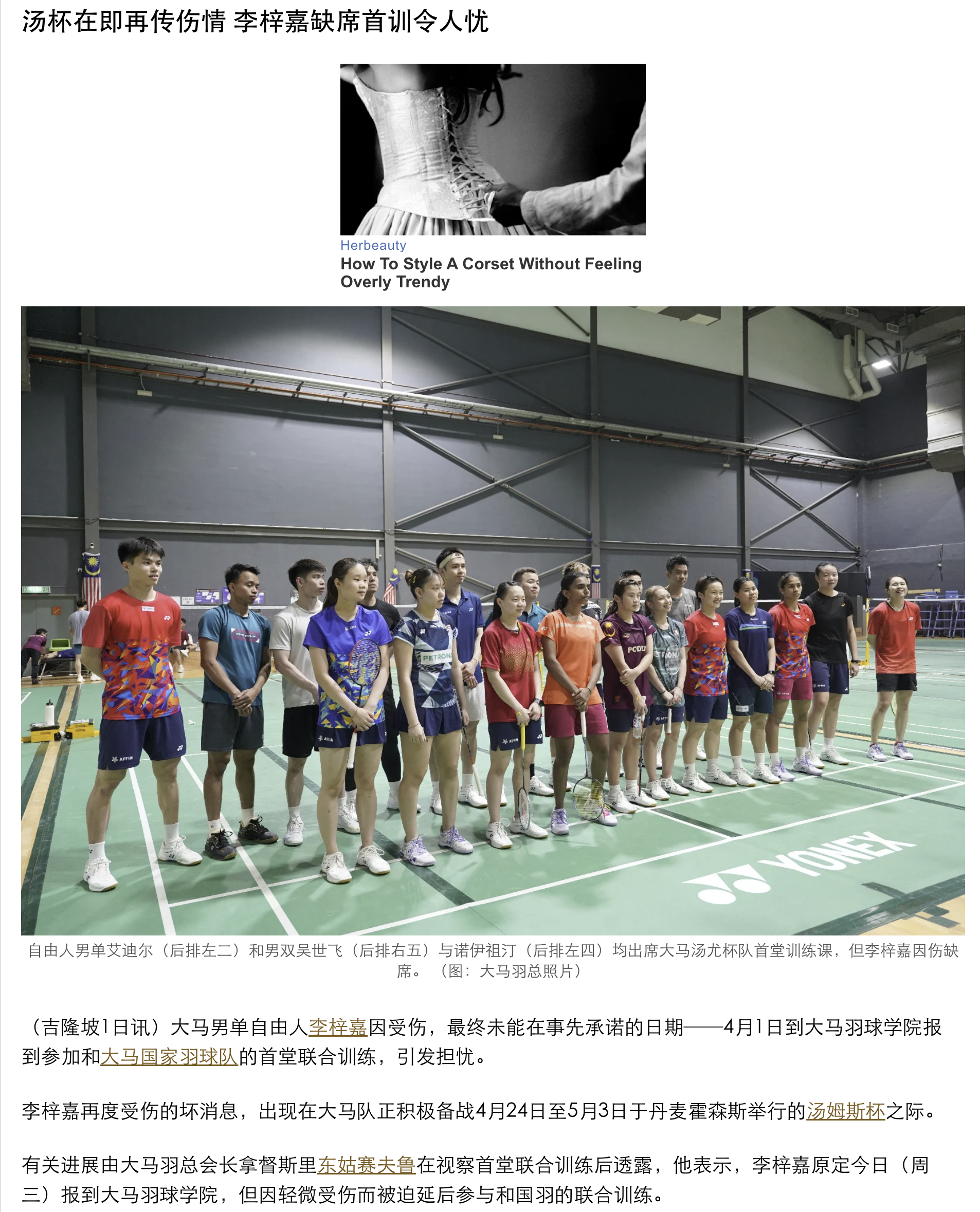 鸡哥怎么又受伤了羽毛球