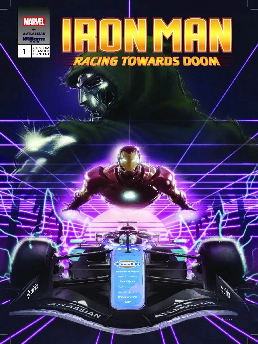 《钢铁侠杀进F1？威廉姆斯联手漫威对抗Doctor Doom》官宣——本周，威廉