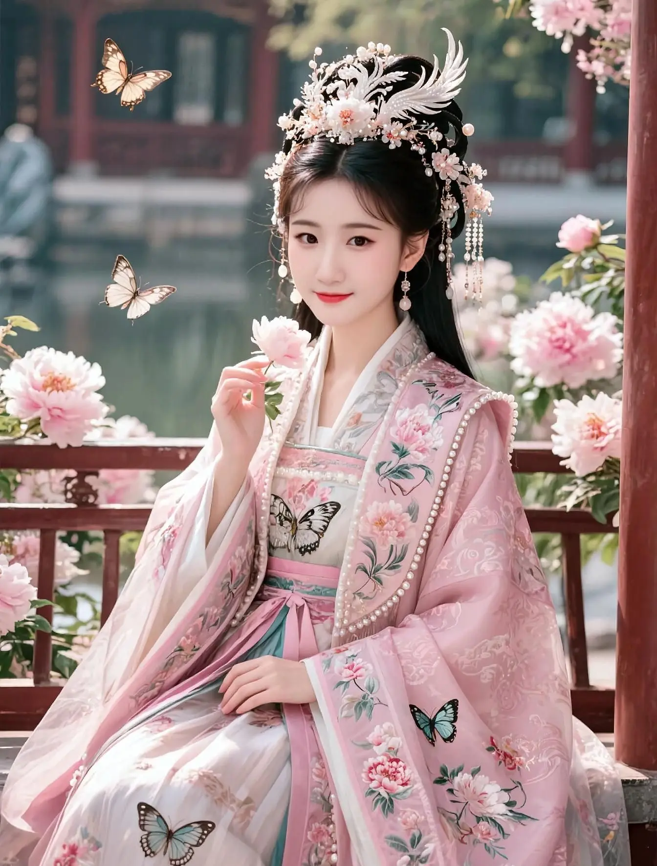 AI宋风美人写真 ai创作