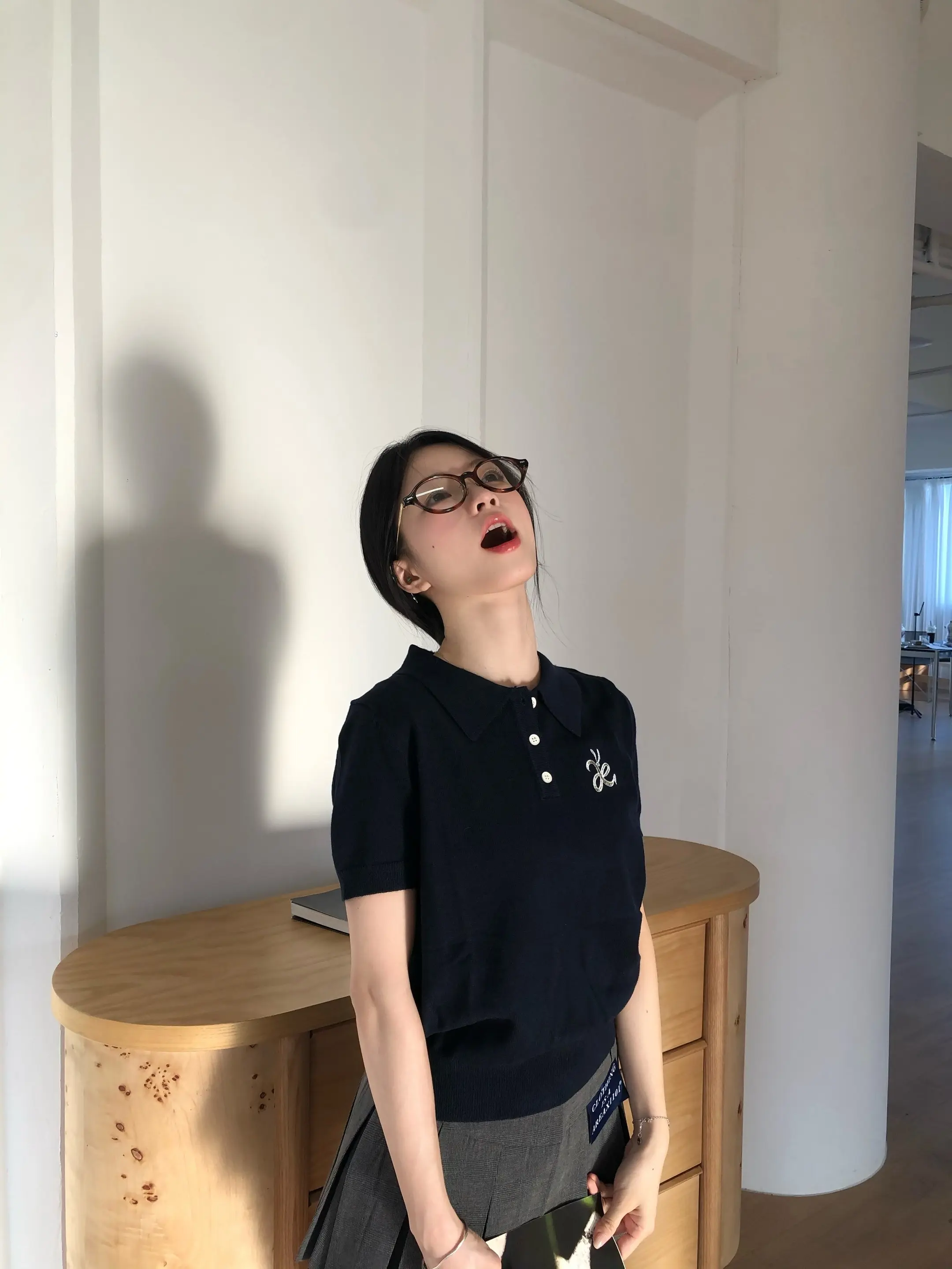 你站在光中 我走了进去