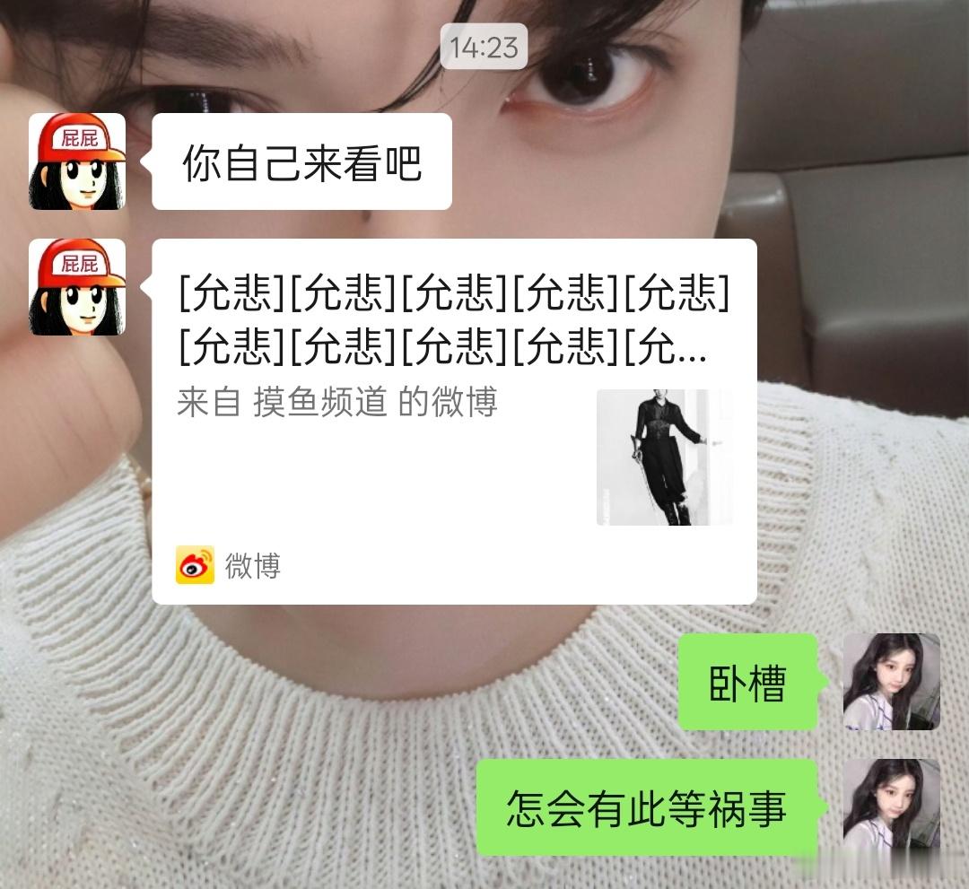 今天正在外面撕咬食物，结果头号蕾姆一条信息让人食欲全无 
