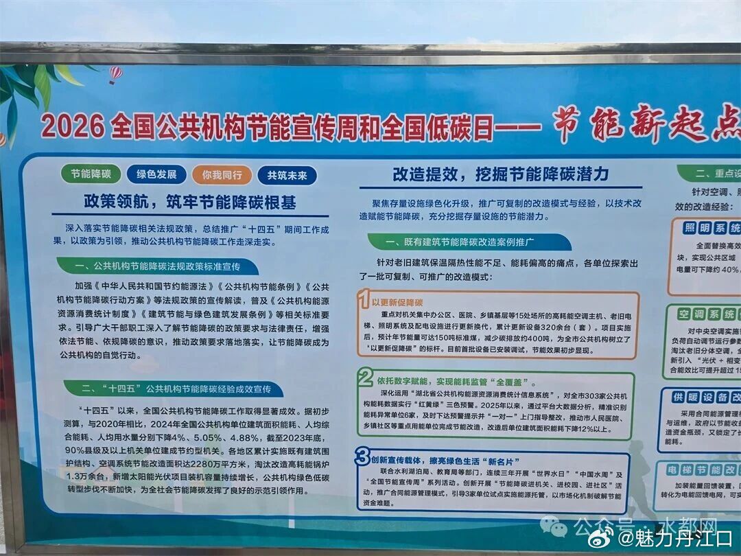 【生态丹江口】在人民广场正式启动！6月15日，丹江口市发改委联合市市场监管局、市