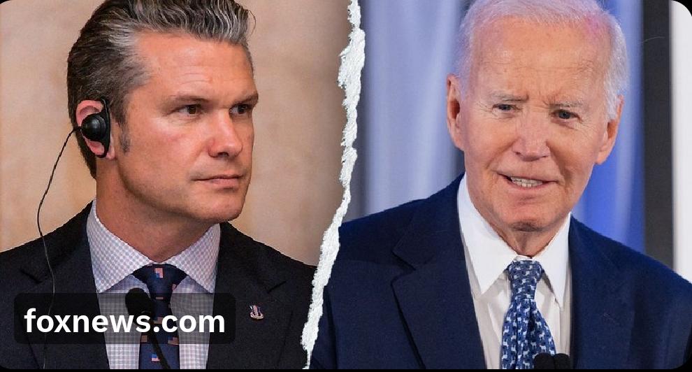 “拜登纵容恐怖分子，而我们消灭他们。”
战争部长皮特·赫格塞斯为美国针对所谓毒品