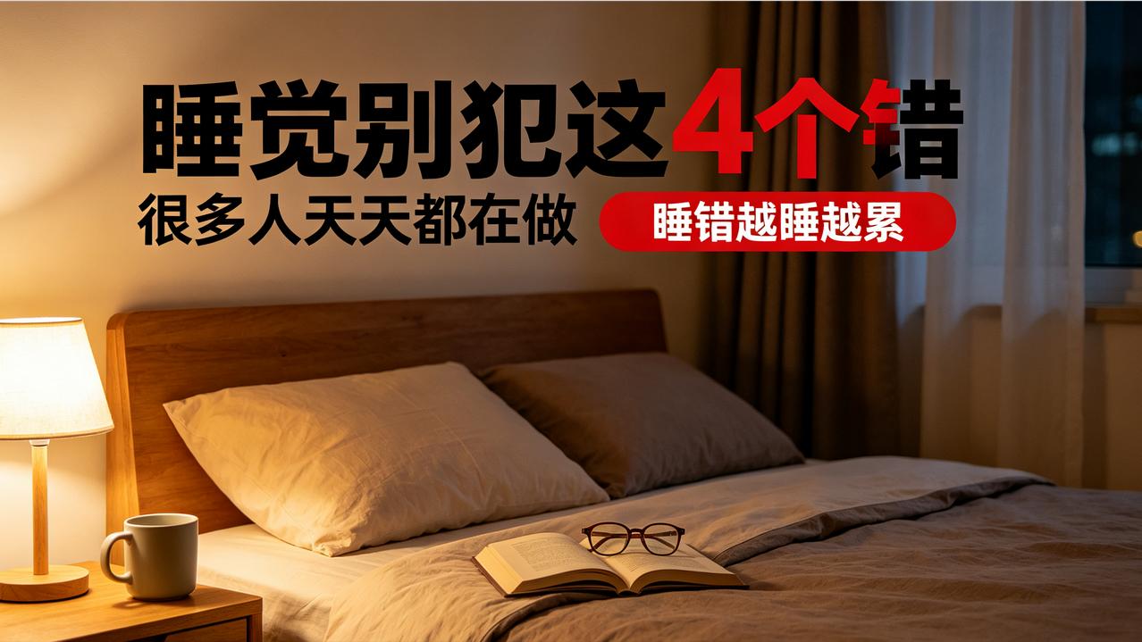 睡了半辈子都没睡对？这 4 个误区很多人天天犯，越睡身体越差
人过四十，觉越来越