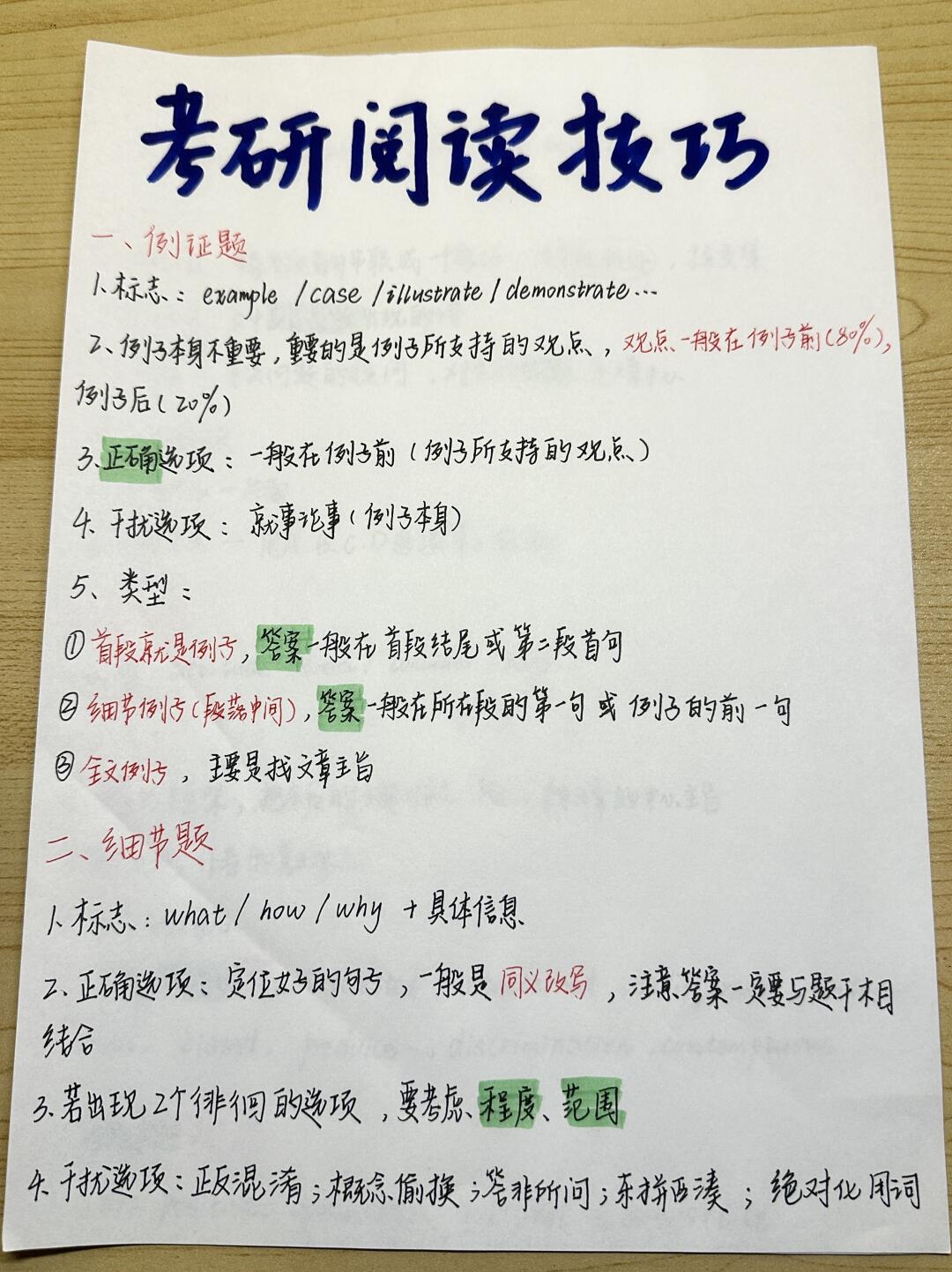 考研英语阅读全对技巧分享‼️‼️
