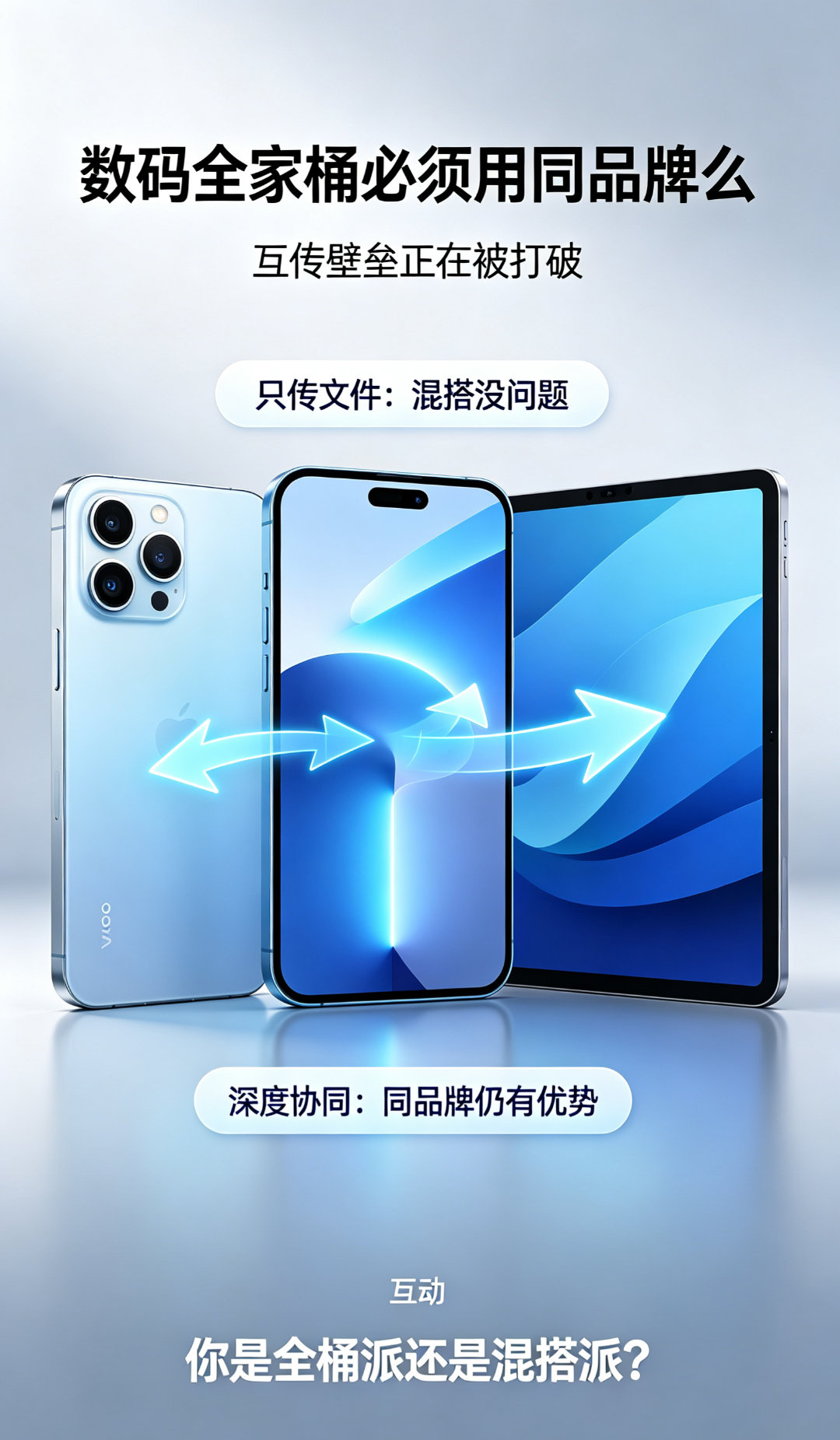 互传壁垒正在被打破。2019年国产互传联盟到2026年苹果谷歌互通、鸿蒙接入iO