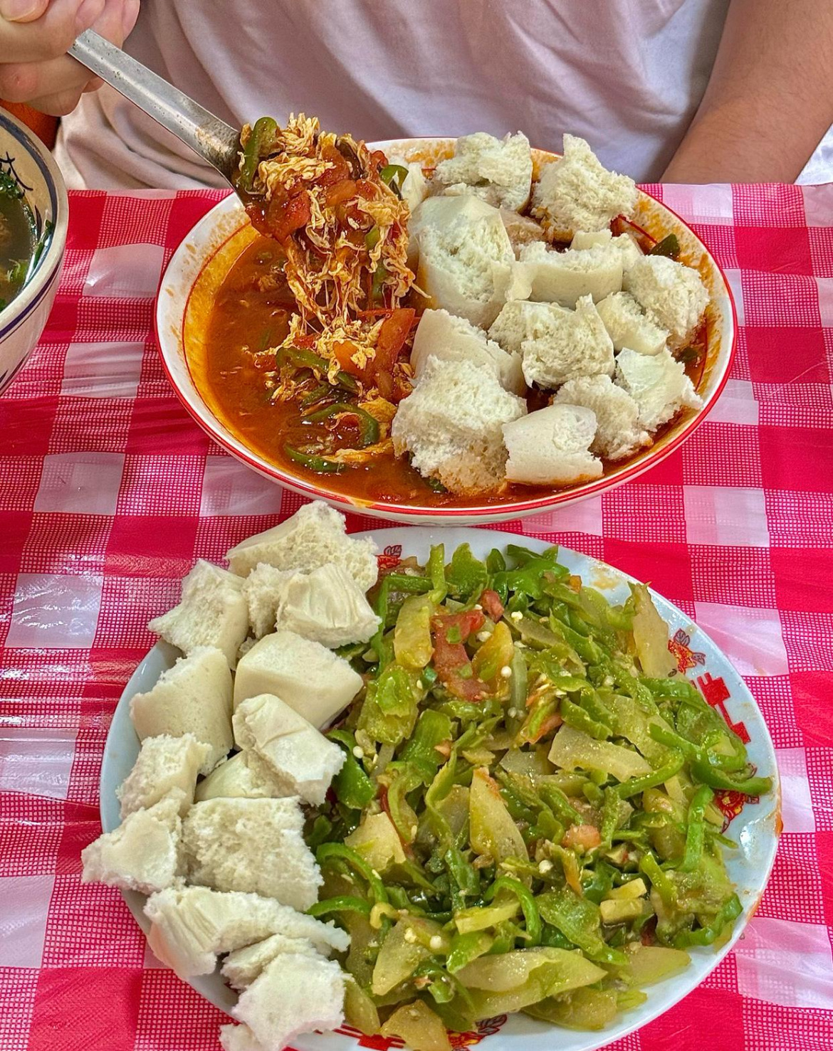 西安的馒头 有他自己的想法 
