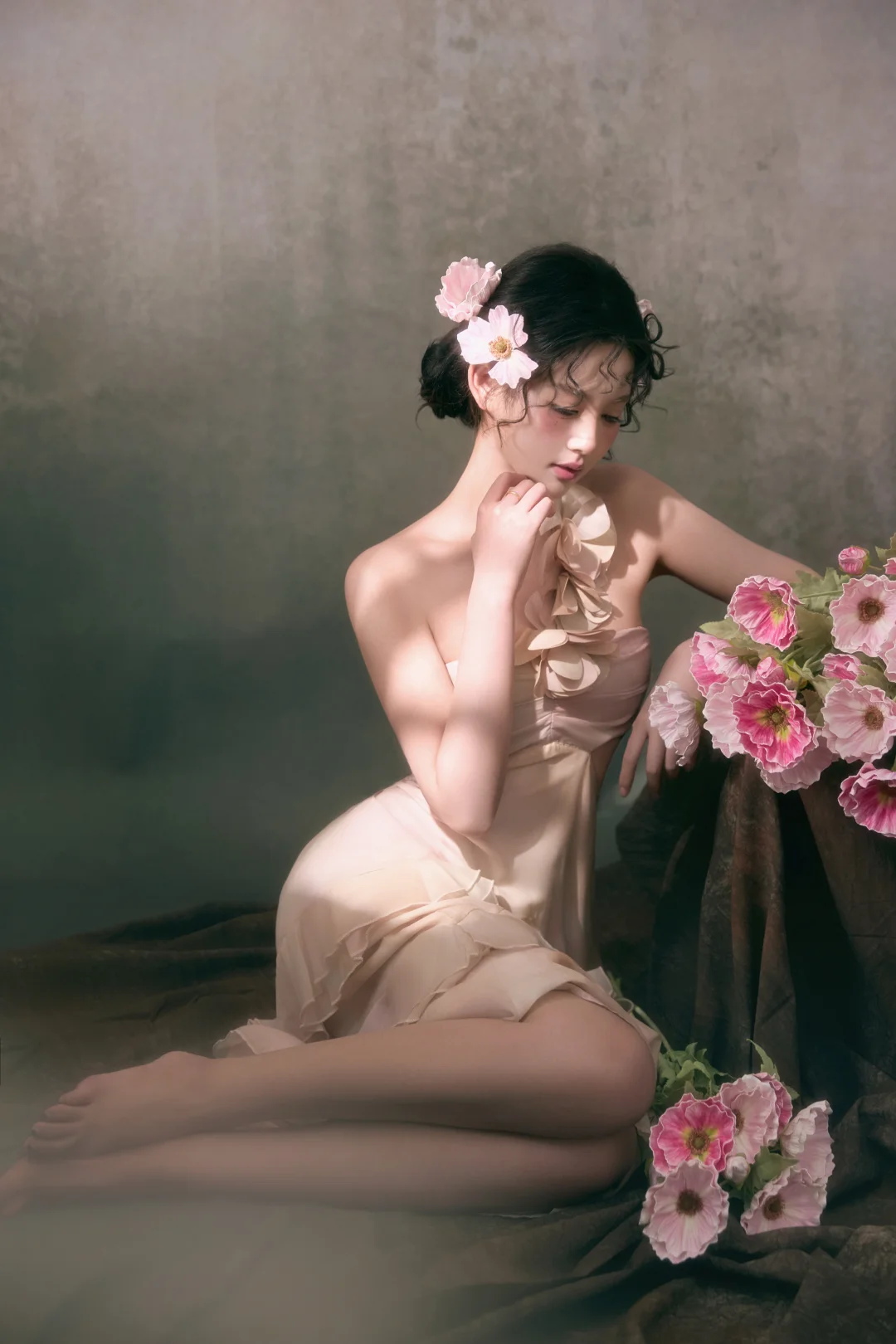 古早氛围感肖像｜油画少女