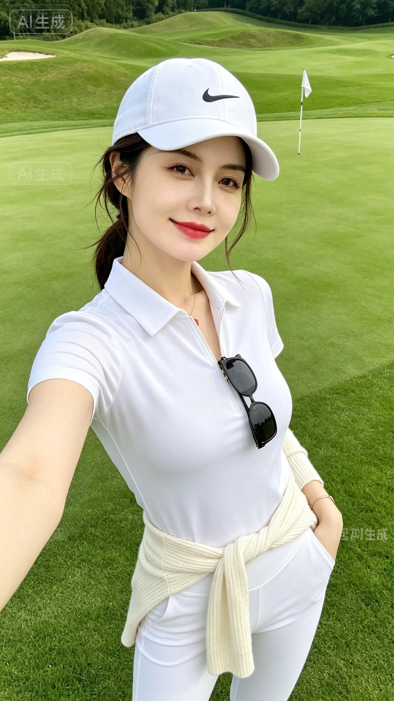 高尔夫美女