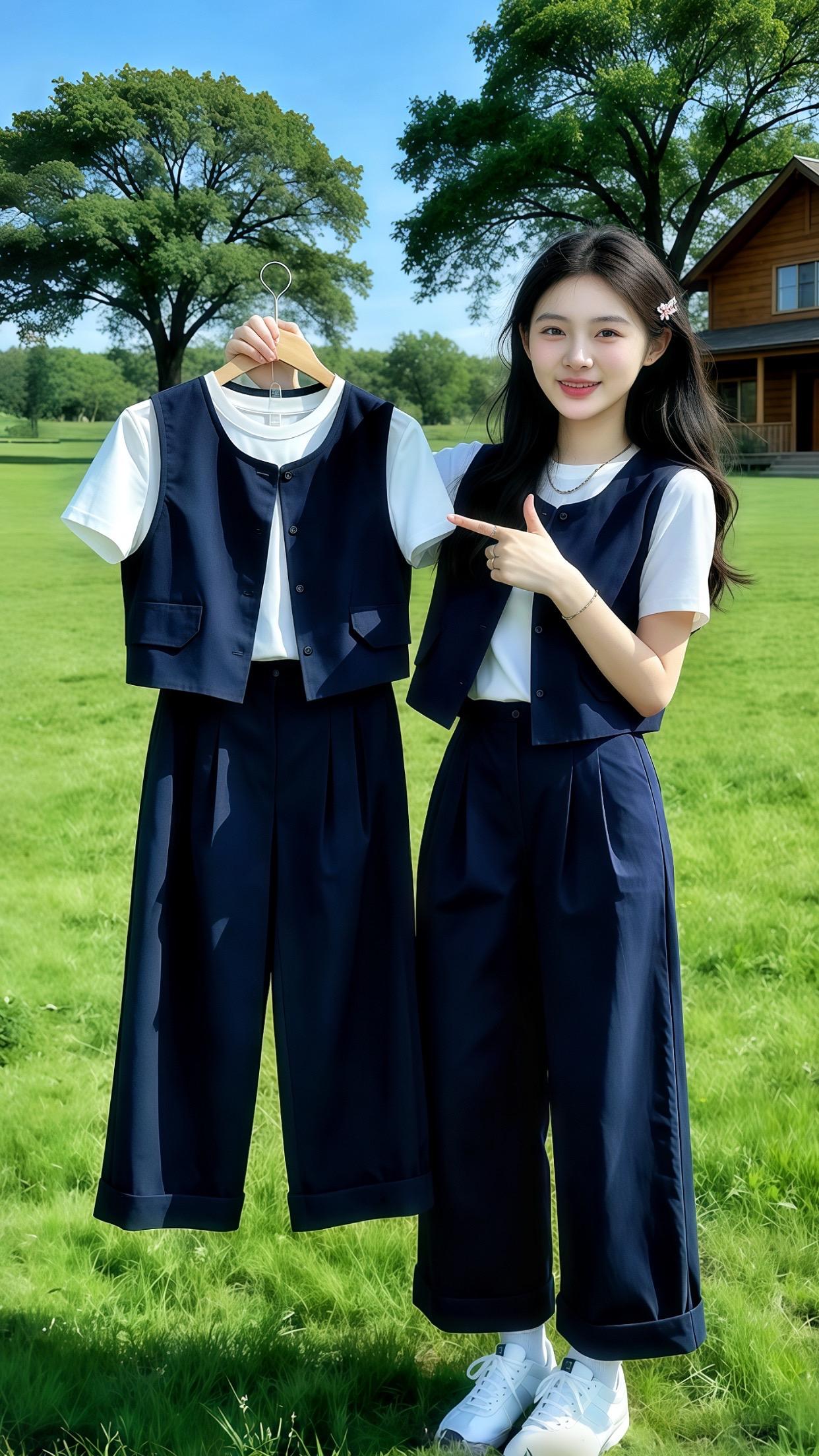 如何摆脱路人感穿搭 一键切换度假穿搭 小个子女生的五一出游穿搭 简单款...
