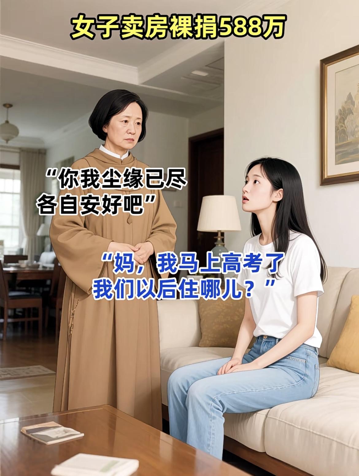 “孩子，你我尘缘已尽，各自安好”[黑脸]

“哦，赢了，好女儿，带我回家吧”[啤