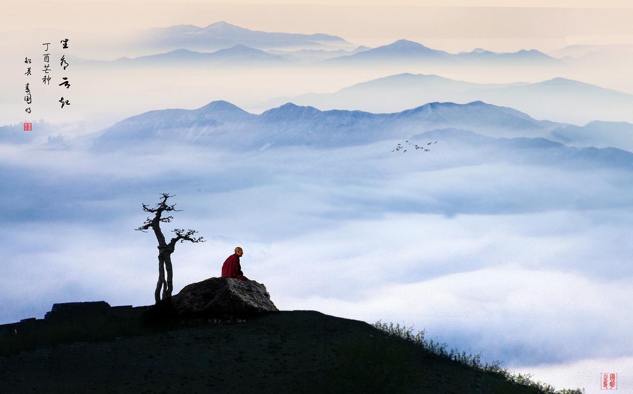 觉醒后，
一定要跳出二元对立，
方得自在解脱。

懂得宽恕别人，
习惯原谅自己，