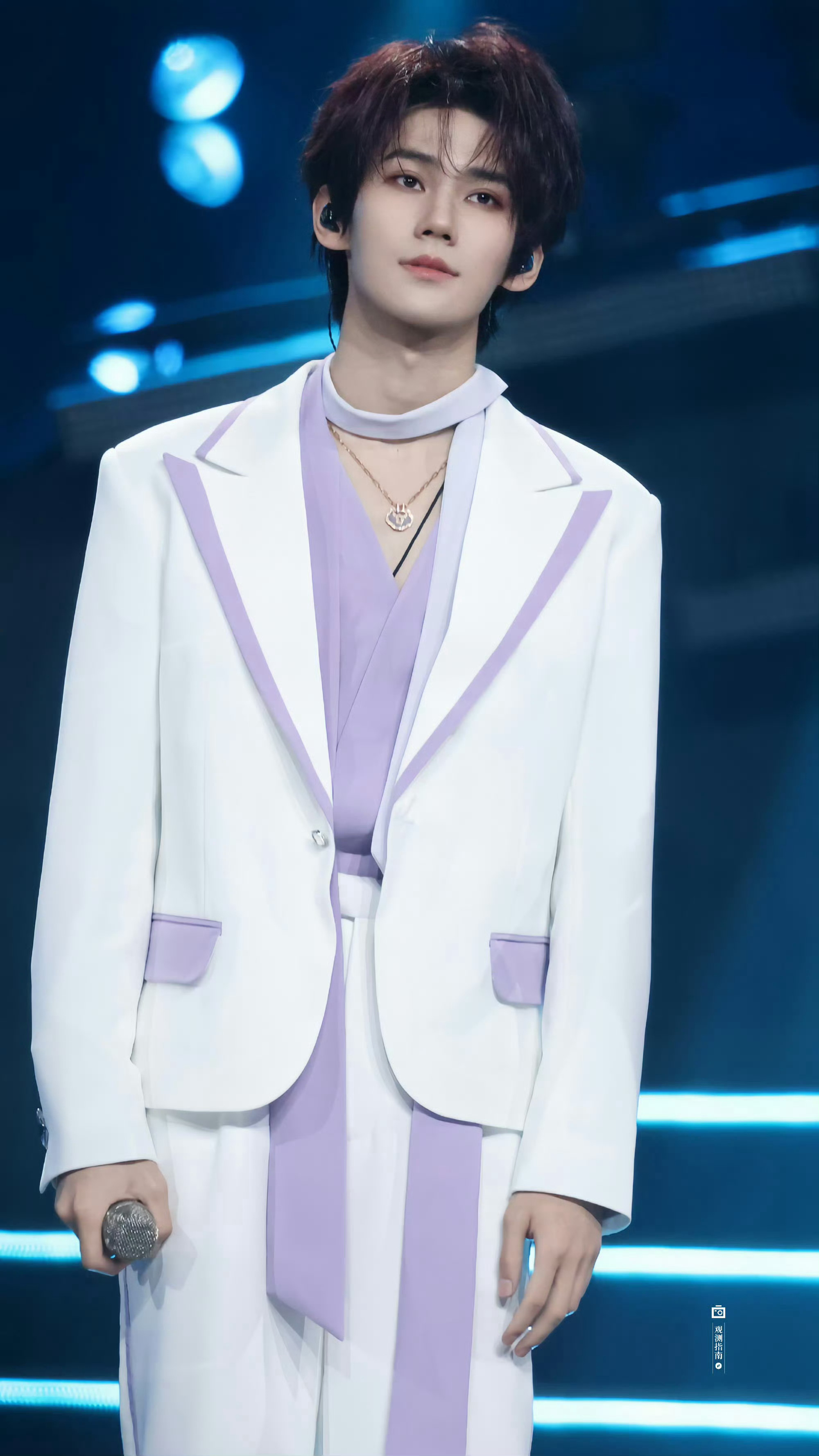 张真源✖️2025湾区升明月 舞台造型 💜 ​​​