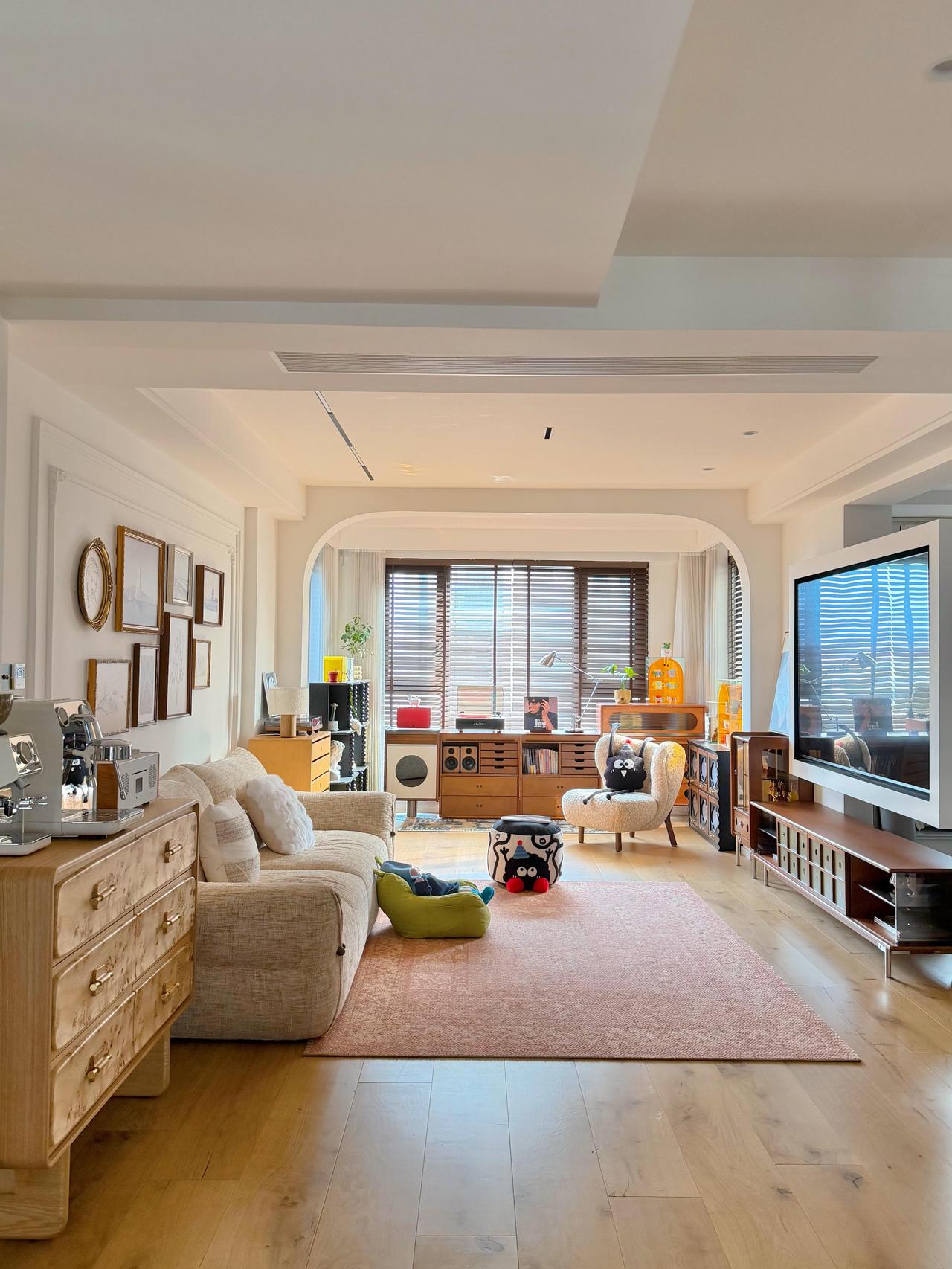 178㎡中古混搭风，屋主的审美好强
花半年时间自装的家，这审美太强了，每一处都透