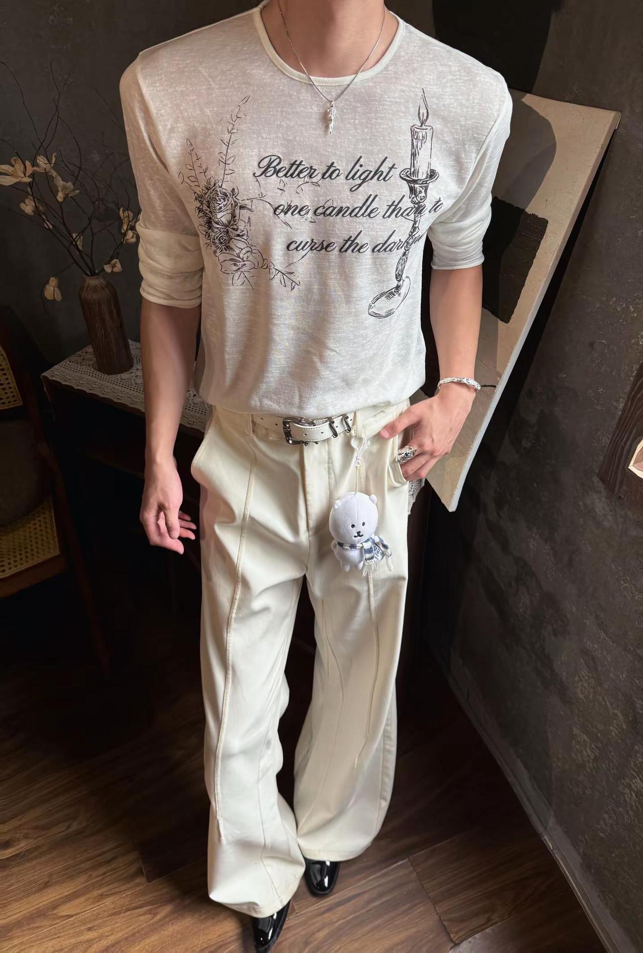 我不在乎别人的议论 不然她又为了我哭了一整夜ootd