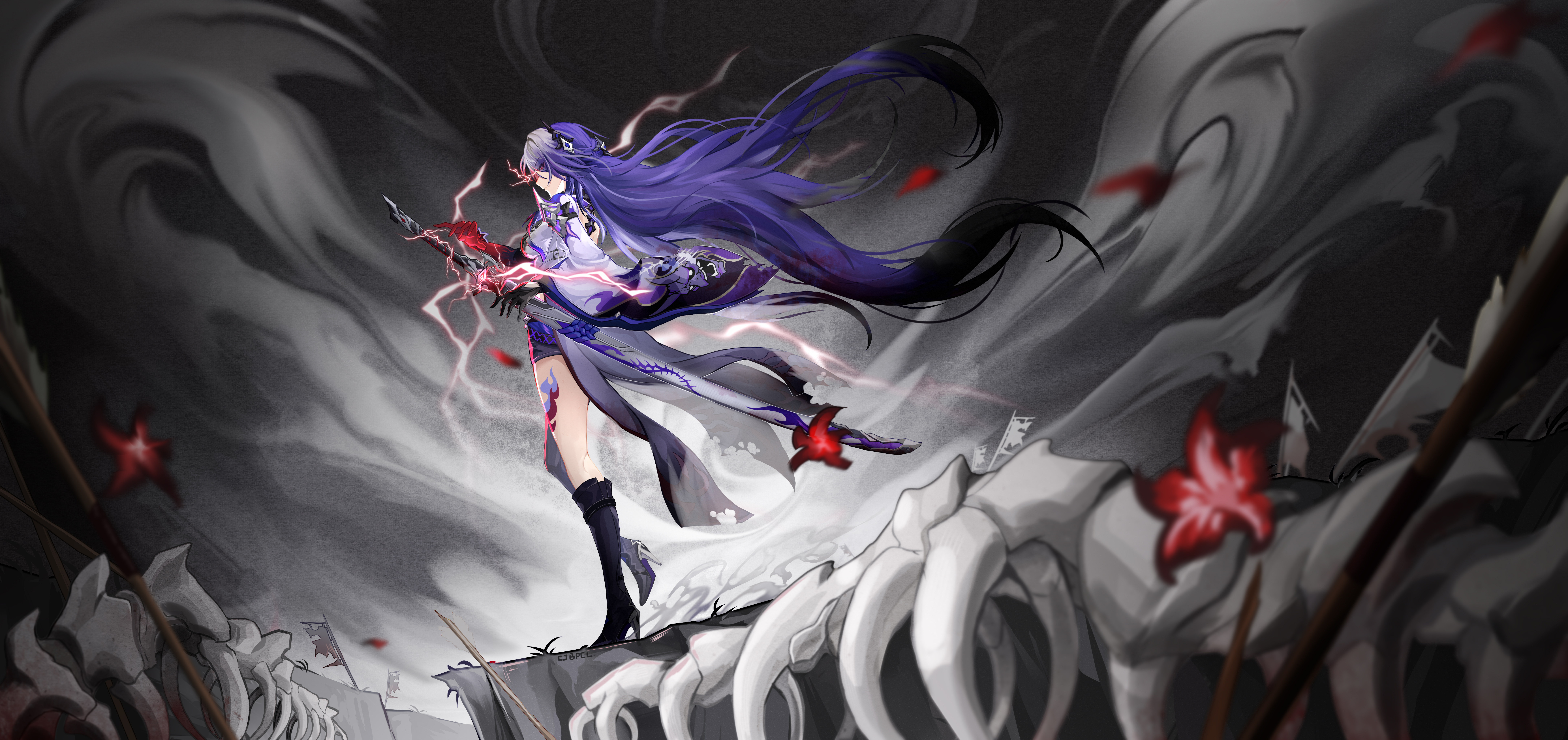 #崩坏星穹铁道##游戏233# 【黄泉绘画】残梦尽染画师：*已授权转载 ​​​