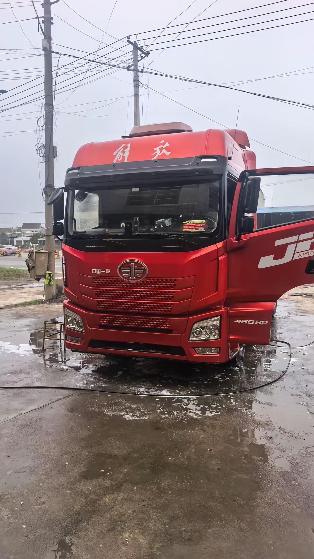 新到，21年极品，解放JH6，460锡柴12档，25万公里实表带吸顶式空调，三证