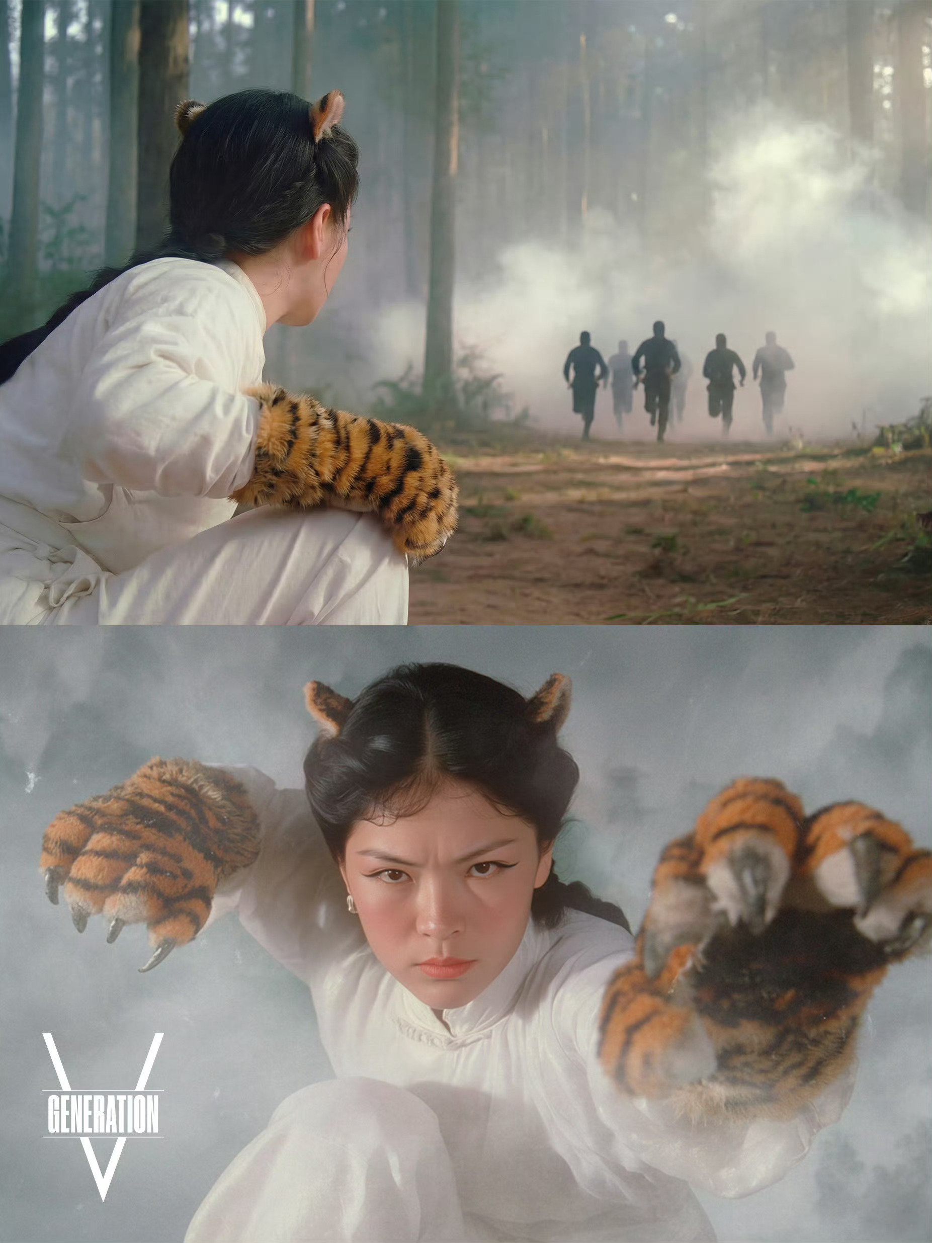 VGENERATION吴爱花另类侠客行面孔来自邵氏武侠的旧梦，眼神却盯着下一个世