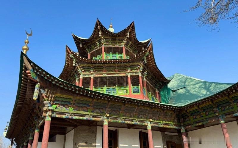 哈萨克斯坦中式古迹建筑：扎尔肯特清真寺启动修缮工程 力求保留百年建筑原貌

哈萨